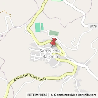 Mappa Via Antonio Gramsci, 32, 83050 San Nicola Baronia, Avellino (Campania)