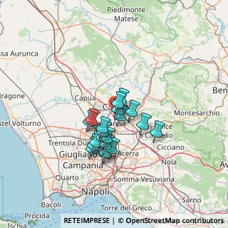 Mappa SP Ponteselice, 81100 Caserta CE, Italia (10.74)