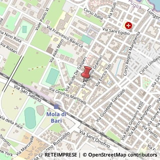 Mappa Via A. Gramsci, 137, 70042 Mola di Bari, Bari (Puglia)