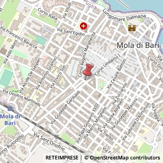 Mappa Corso Umberto I, 211, 70042 Mola di Bari, Bari (Puglia)