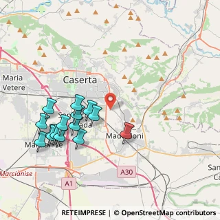 Mappa Via Vittorio De Sica, 81100 Caserta CE, Italia (4.58667)