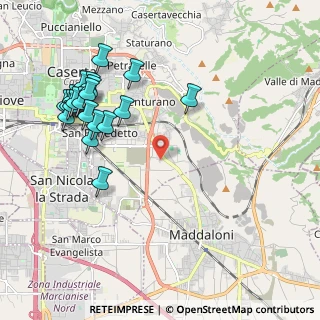 Mappa Via Massimo Troisi, 81100 Caserta CE, Italia (2.4905)
