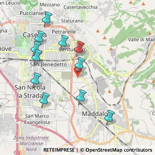Mappa Via Massimo Troisi, 81100 Caserta CE, Italia (2.44)