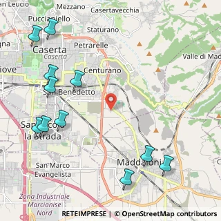 Mappa Via Massimo Troisi, 81100 Caserta CE, Italia (3.08182)