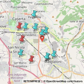Mappa Via Vittorio De Sica, 81100 Caserta CE, Italia (2.10583)