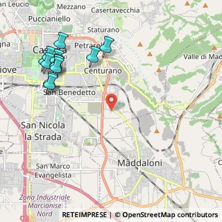 Mappa Via Vittorio De Sica, 81100 Caserta CE, Italia (2.825)