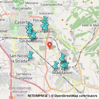 Mappa Via Massimo Troisi, 81100 Caserta CE, Italia (2.122)
