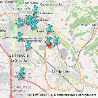 Mappa Via Massimo Troisi, 81100 Caserta CE, Italia (2.56643)