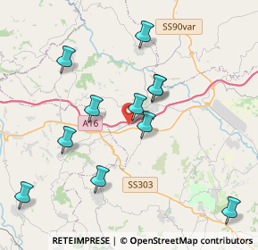 Mappa Contrada Catauro, 83035 Grottaminarda AV, Italia (5.01385)