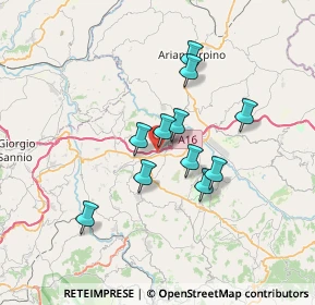 Mappa Contrada Catauro, 83035 Grottaminarda AV, Italia (5.85182)