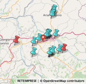 Mappa Contrada Catauro, 83035 Grottaminarda AV, Italia (6.0345)