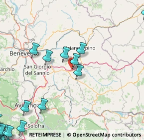 Mappa Contrada Catauro, 83035 Grottaminarda AV, Italia (32.213)