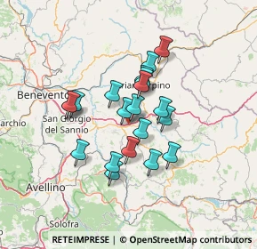 Mappa Contrada Catauro, 83035 Grottaminarda AV, Italia (11.123)