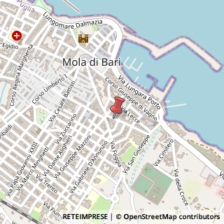 Mappa Via Principe Amedeo, 11, 70042 Mola di Bari, Bari (Puglia)