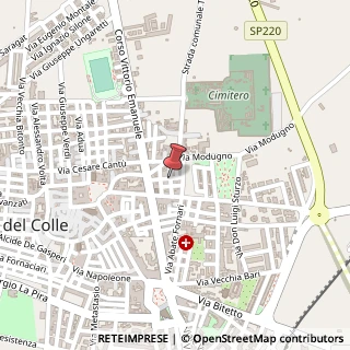 Mappa Via De Giosa,  12, 70027 Palo del Colle, Bari (Puglia)