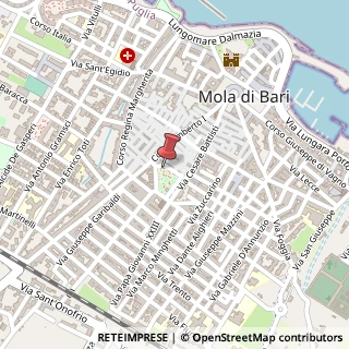 Mappa Piazza degli Eroi, 35, 70042 Mola di Bari, Bari (Puglia)