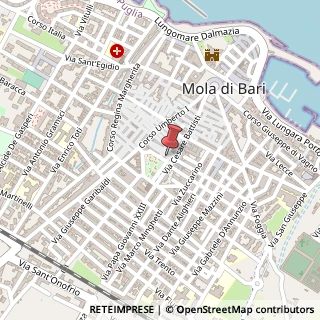 Mappa Via Deserio, 8, 70042 Mola di Bari, Bari (Puglia)