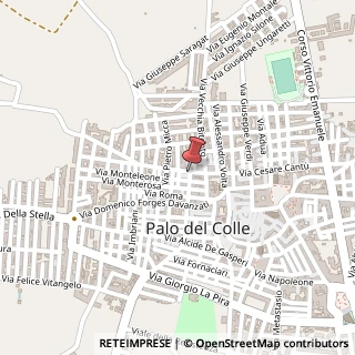 Mappa Via Cesare Cantù, 104, 70027 Palo del Colle, Bari (Puglia)