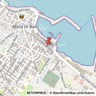 Mappa Corso Giuseppe Di Vagno, 149, 70042 Mola di Bari, Bari (Puglia)
