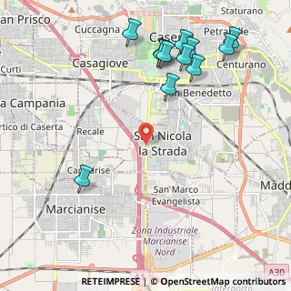 Mappa Via Carlo III, 81020 San Nicola La Strada CE, Italia (2.7375)