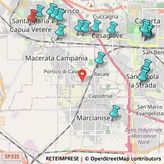 Mappa Via Arturo Toscanini, 81020 Recale CE, Italia (3.416)