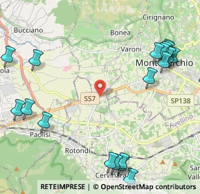 Mappa S.S. APPIA KM 240, 83017 Rotondi AV, Italia (3.185)