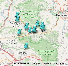 Mappa S.S. APPIA KM 240, 83017 Rotondi AV, Italia (5.05077)