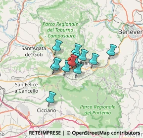 Mappa S.S. APPIA KM 240, 83017 Rotondi AV, Italia (3.9925)
