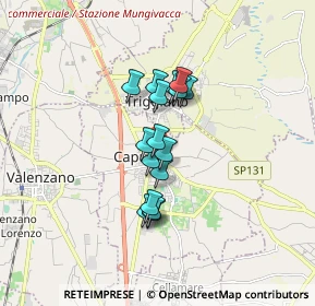 Mappa Via Triggiano, 70010 Capurso BA, Italia (1.25375)