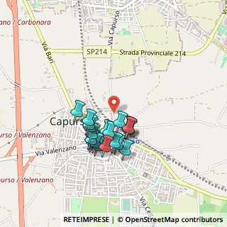 Mappa Via Triggiano, 70010 Capurso BA, Italia (0.3855)