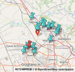 Mappa Strada Statale, 81055 Santa Maria Capua Vetere CE, Italia (6.46842)
