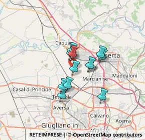 Mappa Strada Statale, 81055 Santa Maria Capua Vetere CE, Italia (4.865)