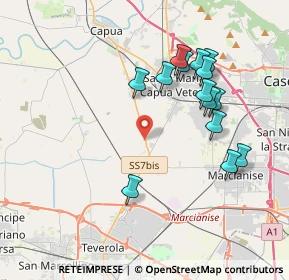Mappa Strada Statale, 81055 Santa Maria Capua Vetere CE, Italia (4.06071)