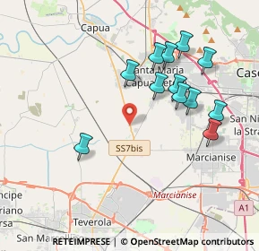 Mappa Strada Statale, 81055 Santa Maria Capua Vetere CE, Italia (4.0075)