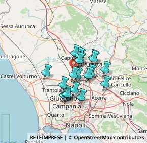 Mappa Strada Statale, 81055 Santa Maria Capua Vetere CE, Italia (9.867)