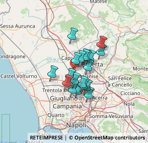 Mappa Strada Statale, 81055 Santa Maria Capua Vetere CE, Italia (9.05158)