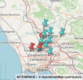 Mappa Strada Statale, 81055 Santa Maria Capua Vetere CE, Italia (8.99364)