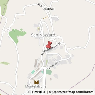 Mappa Via Carmine, 12, 82018 San Nazzaro, Benevento (Campania)