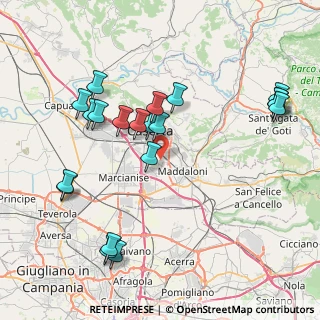 Mappa Via Georges Claude, 81100 Caserta CE, Italia (9.285)