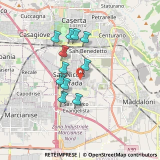Mappa Via Appia, 81020 San Nicola La Strada CE, Italia (1.62273)
