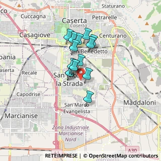 Mappa Via Appia, 81020 San Nicola La Strada CE, Italia (1.25867)