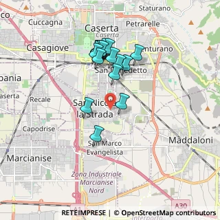 Mappa Via Appia, 81020 San Nicola La Strada CE, Italia (1.73824)