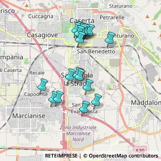 Mappa Via F. Stellato, 81020 San Nicola La Strada CE, Italia (1.932)