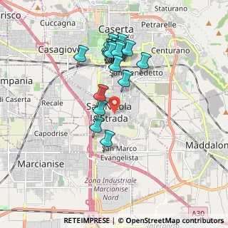 Mappa Via F. Stellato, 81020 San Nicola La Strada CE, Italia (1.8275)