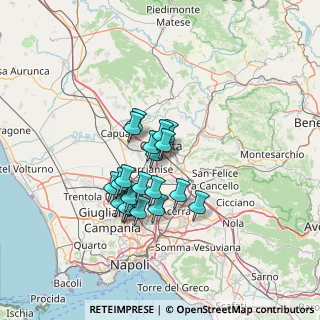 Mappa Via F. Stellato, 81020 San Nicola La Strada CE, Italia (10.8435)