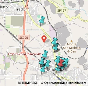 Mappa Via Sauda Vicinale Vairano, 81024 Maddaloni CE, Italia (1.162)