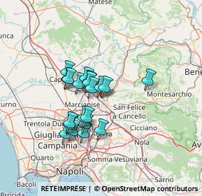 Mappa Via Sauda Vicinale Vairano, 81024 Maddaloni CE, Italia (11.098)