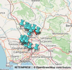 Mappa Via Sauda Vicinale Vairano, 81024 Maddaloni CE, Italia (11.434)