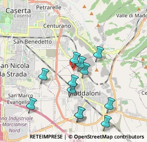Mappa Via Sauda Vicinale Vairano, 81024 Maddaloni CE, Italia (1.95583)