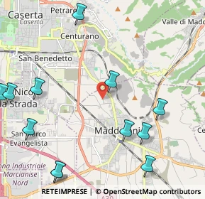 Mappa Via Sauda Vicinale Vairano, 81024 Maddaloni CE, Italia (3.0175)